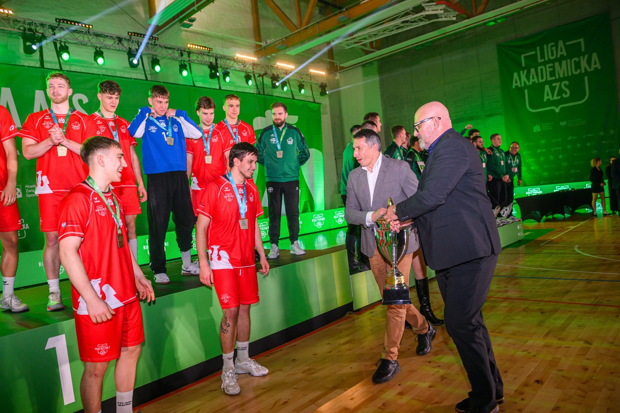 AZS UR Radom i AZS AGH Kraków mistrzami Ligi Akademickiej AZS w piłce manualnej
