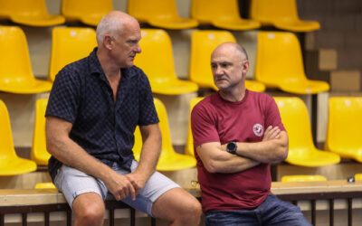 Arne Senstad z wizytą u brązowych medalistek LOTTO Superligi Kobiet