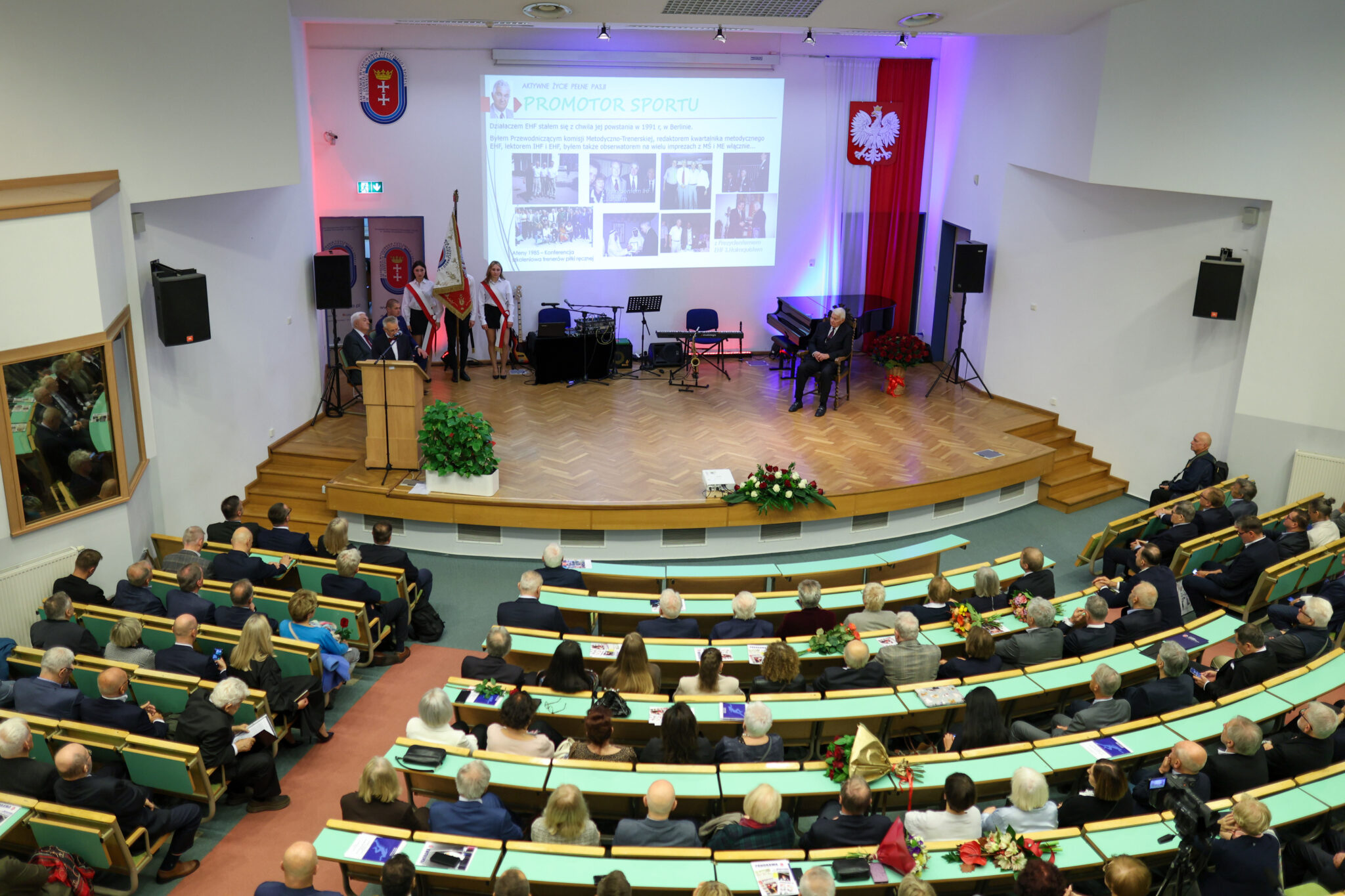 Za nami benefis prof. Janusza Czerwińskiego w AWFiS Gdańsk